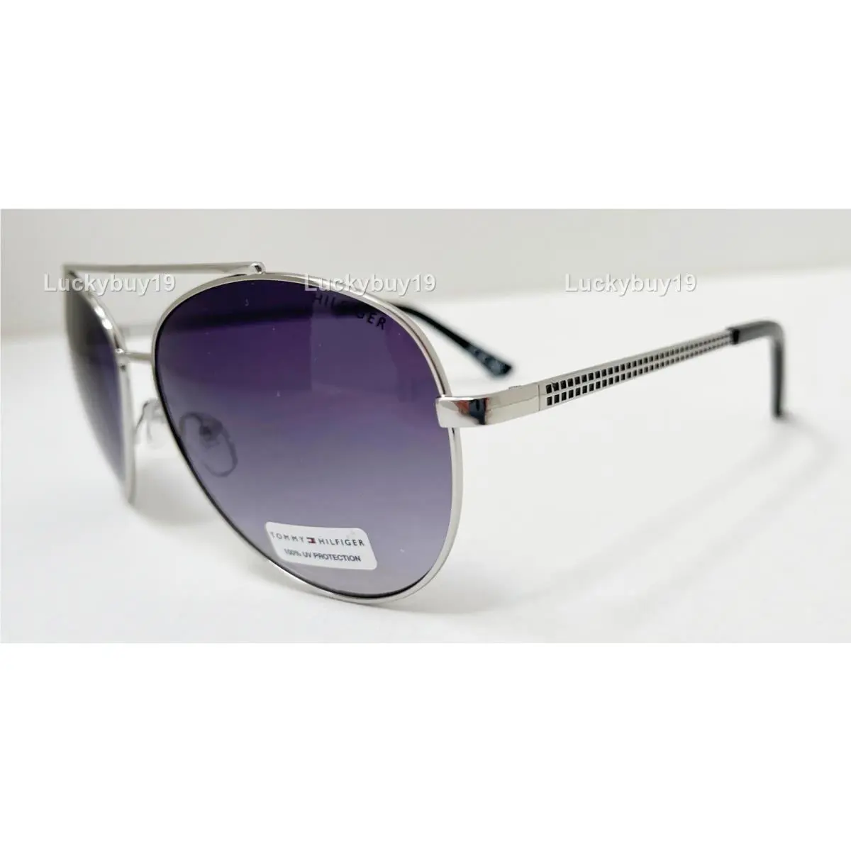 Tommy Hilfiger MM OM656 Black Aviator Men Sunglasses Gift Idea /1474/