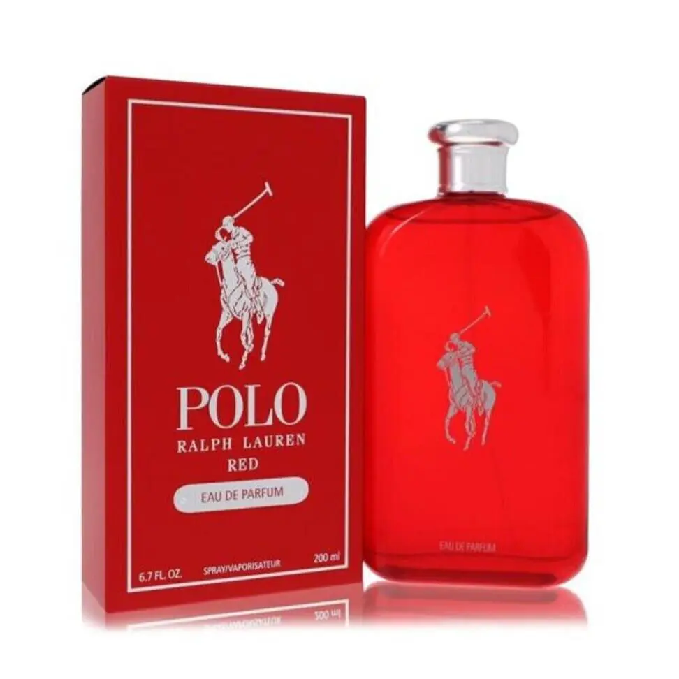 Polo Red by Ralph Lauren Eau De Parfum Spray For Men 6.7oz