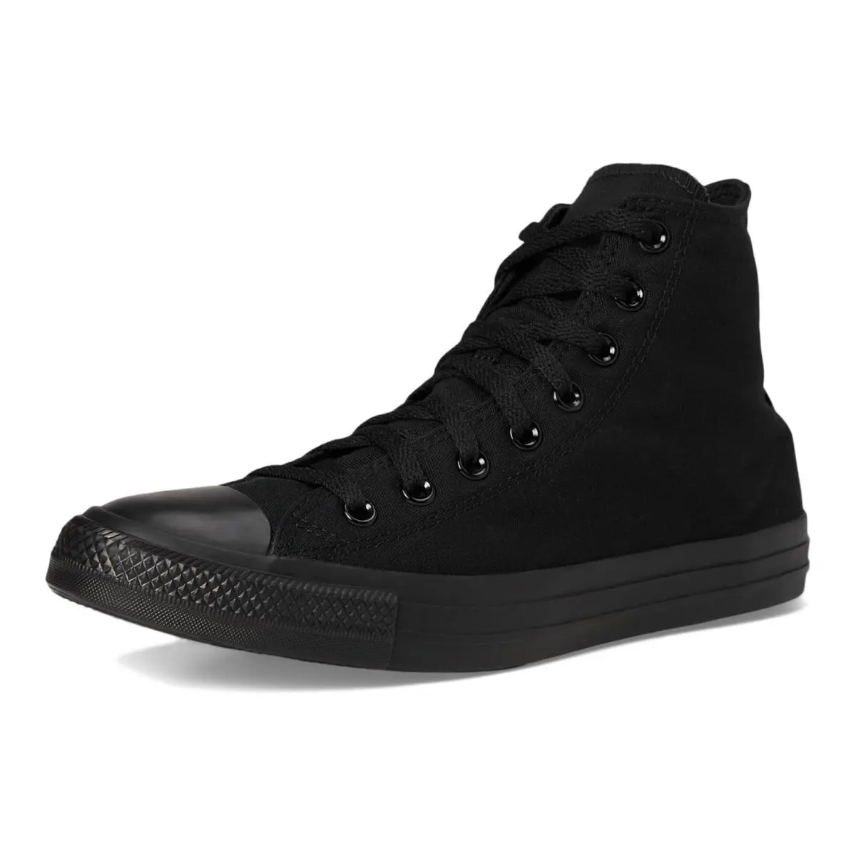 Chuck Taylor All Star High Top Canvas Shoes Unisex Black Monochrome by Converse