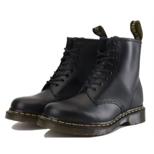 Dr. Martens 1460 8 Eye Boot Black Smooth Size 11