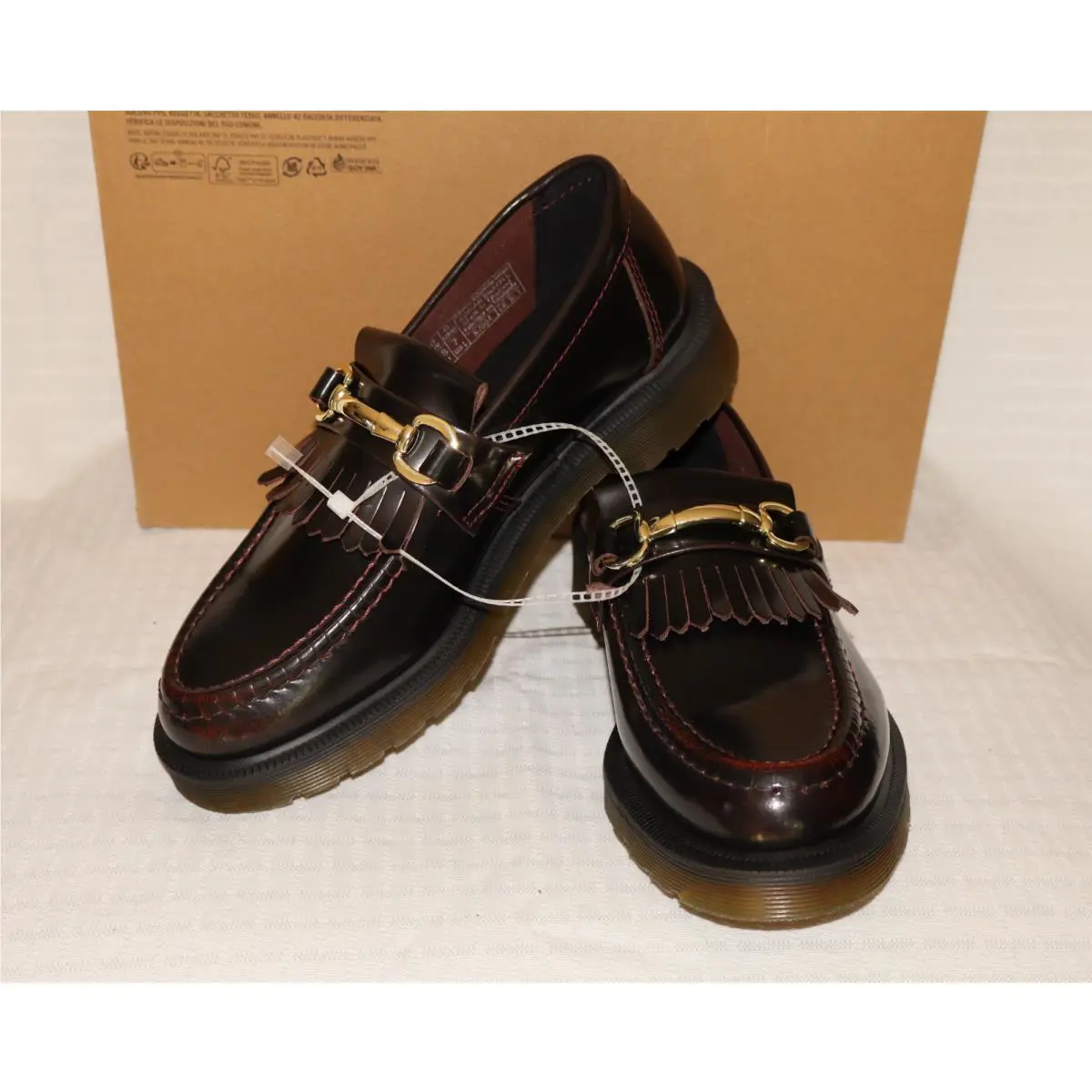 Dr. Martens shoes - Dr Martens Adrian - Adrian - Burgundy, Manufacturer: Cherry Red Arcadia 10