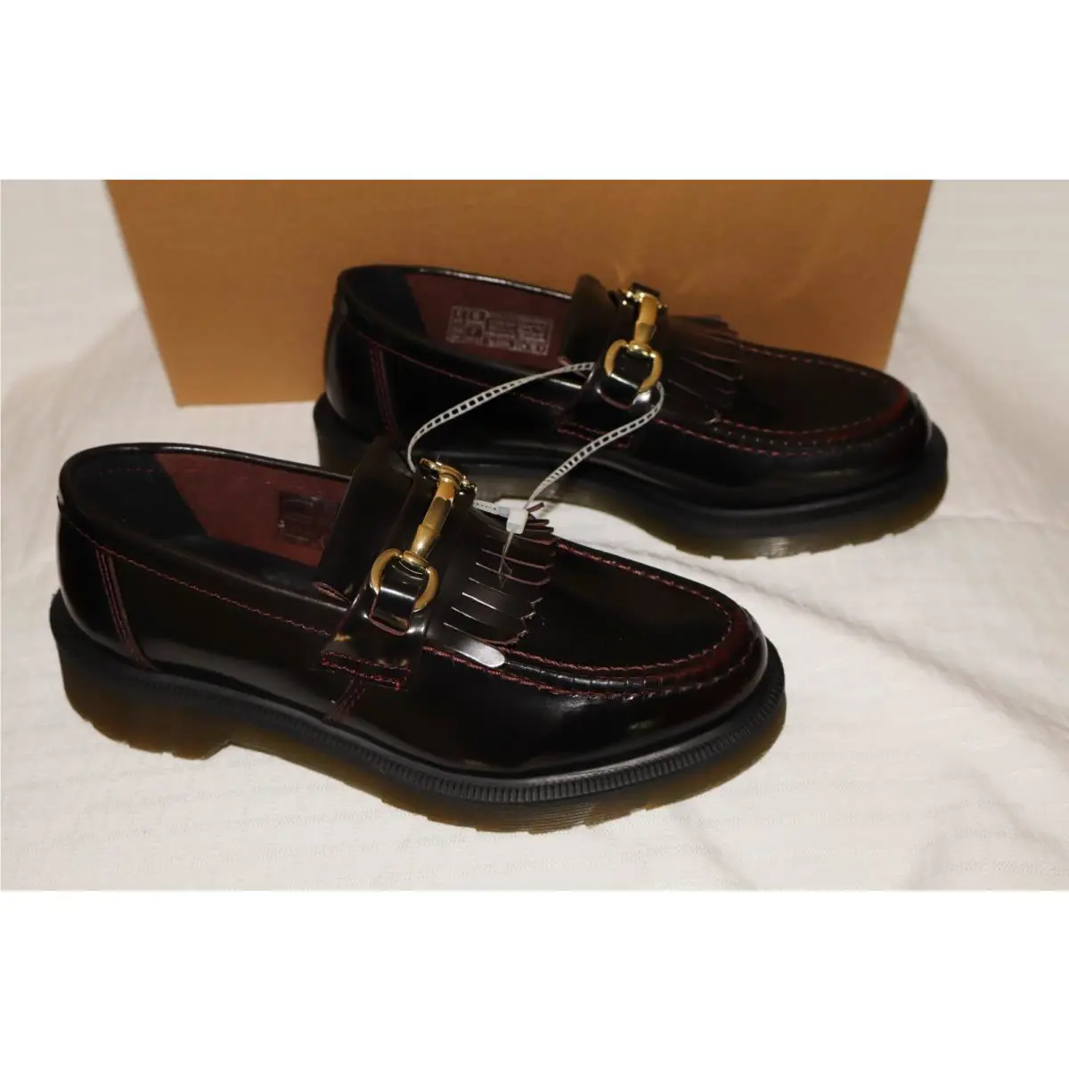 Dr. Martens shoes - Dr Martens Adrian - Adrian - Burgundy, Manufacturer: Cherry Red Arcadia 1