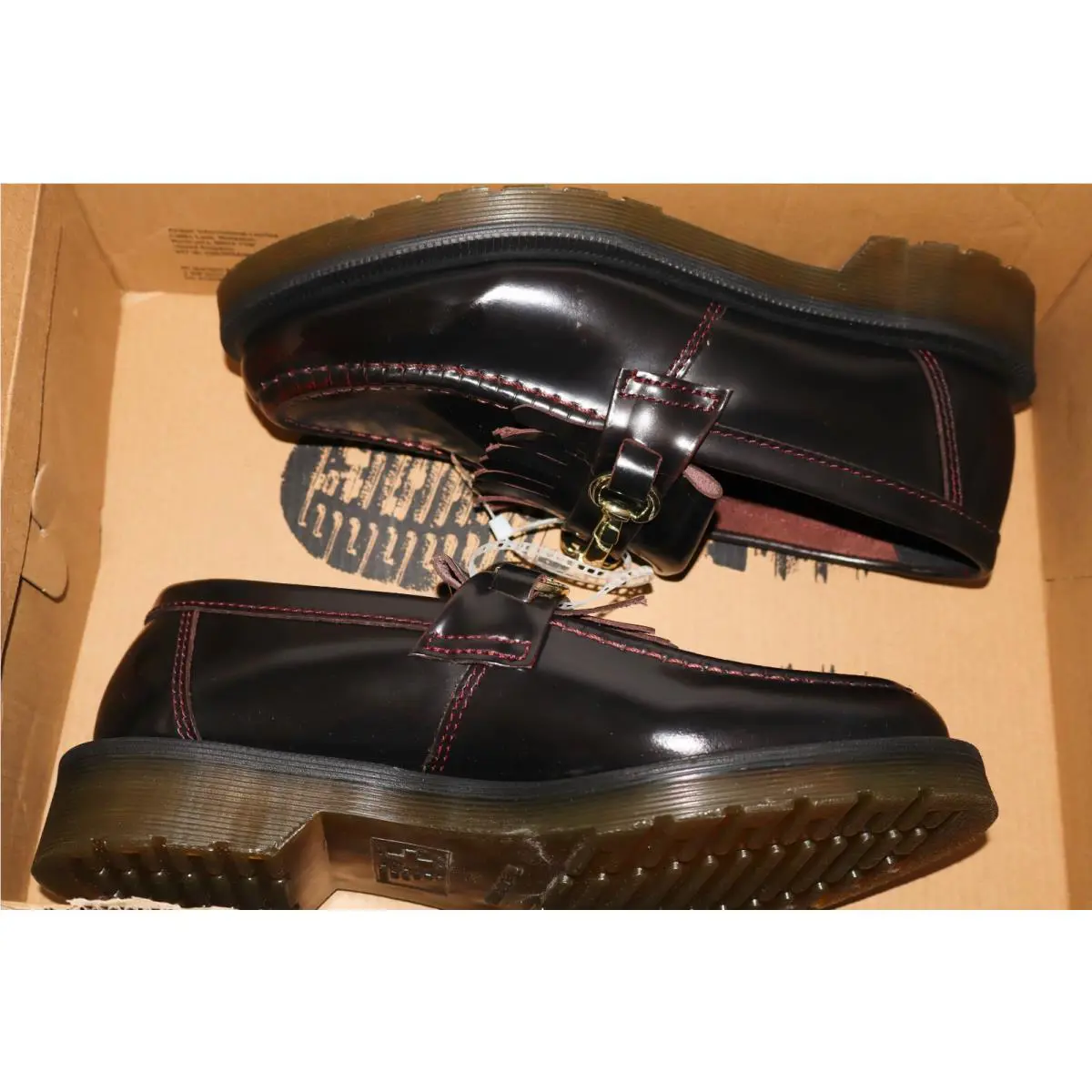 Dr. Martens shoes - Dr Martens Adrian - Adrian - Burgundy, Manufacturer: Cherry Red Arcadia 14
