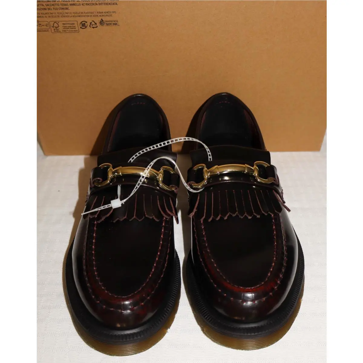 Dr. Martens shoes - Dr Martens Adrian - Adrian - Burgundy, Manufacturer: Cherry Red Arcadia 0
