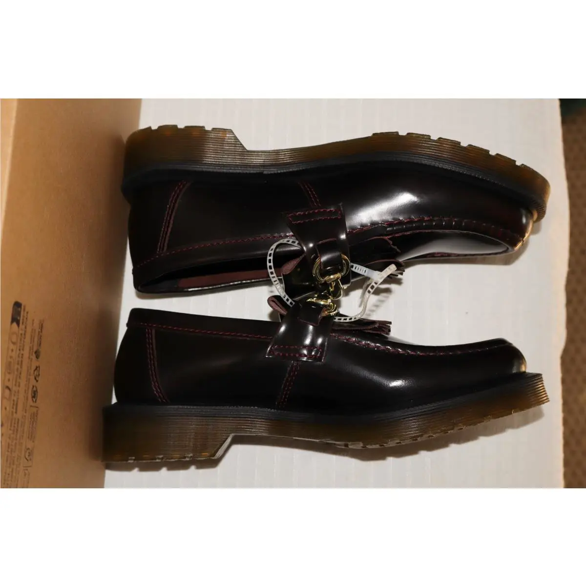 Dr. Martens shoes - Dr Martens Adrian - Adrian - Burgundy, Manufacturer: Cherry Red Arcadia 3