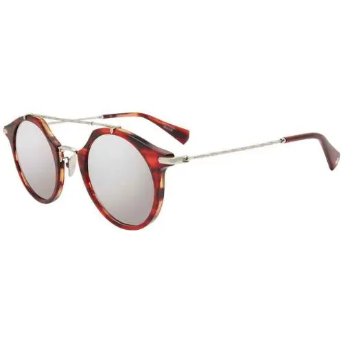 John Varvatos SJV560 Mahogany 0mah Sunglasses - Frame: Multicolor