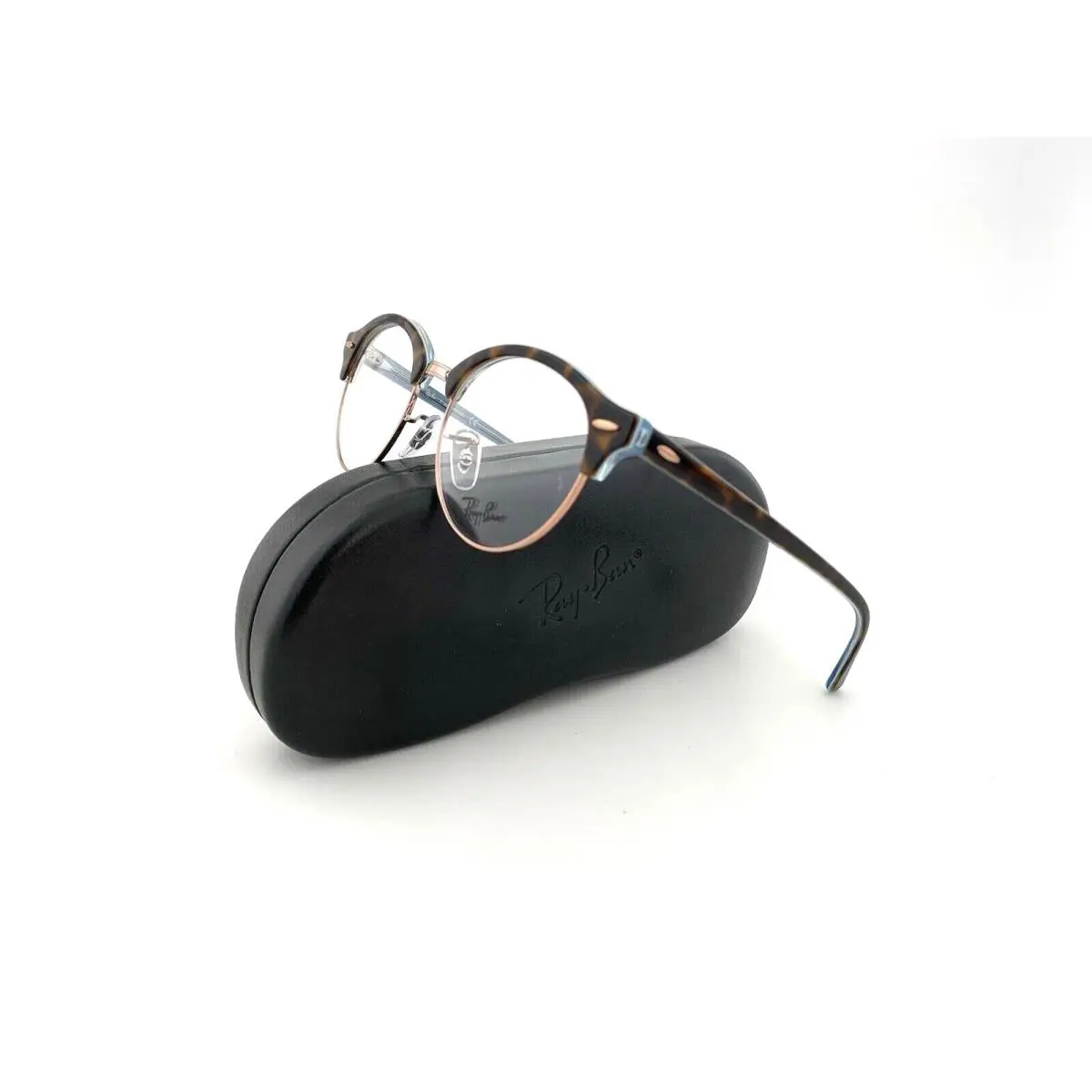 Ray-ban Frames Tortoise Gold Eyeglasses Unisex RB 4246 V 5885 49 19 140