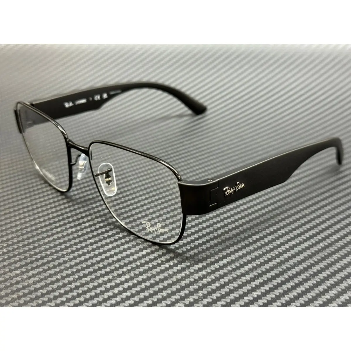 Ray Ban RX6532 2509 Matte Black Unisex 53 mm Eyeglasses