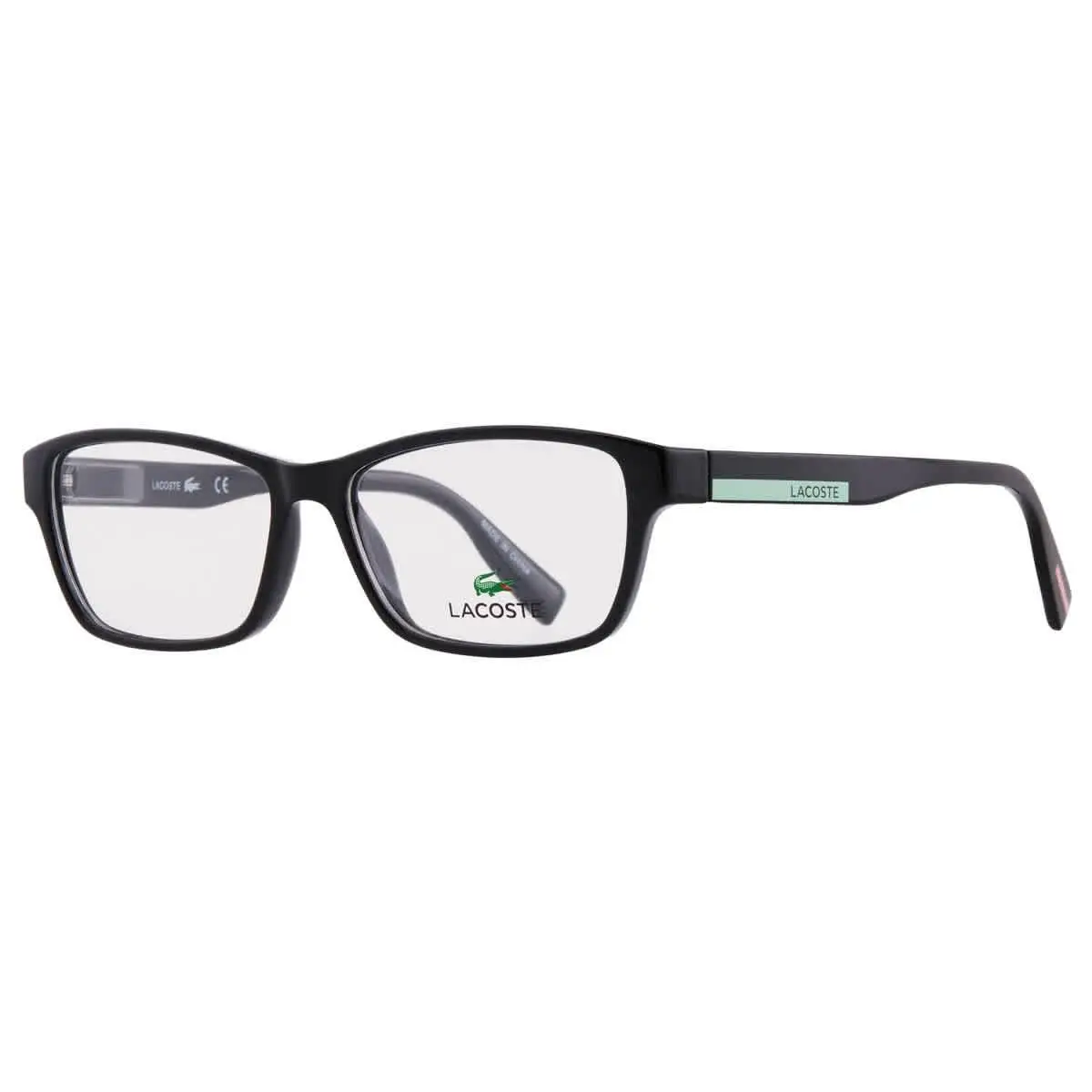Lacoste Demo Rectangular Men`s Eyeglasses L3650 001 50 L3650 001 50