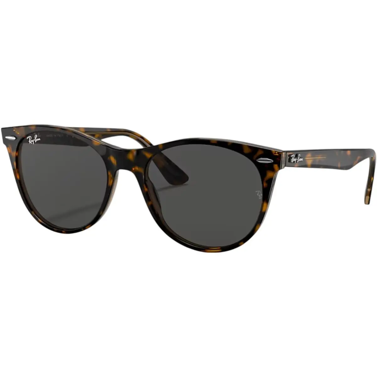Ray-ban Adult Wayfarer II Classic Havana On Brown/dark Grey 52mm Sunglasses