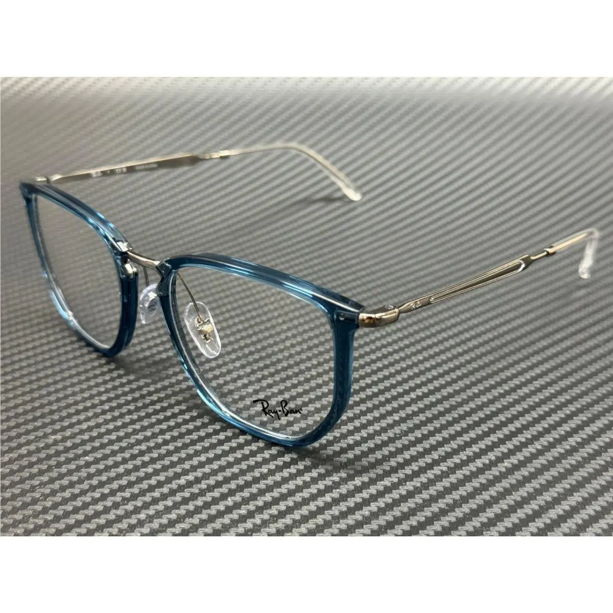 Ray Ban RX4451V 8426 Transparent Blue Gunmetal 50 mm Eyeglasses