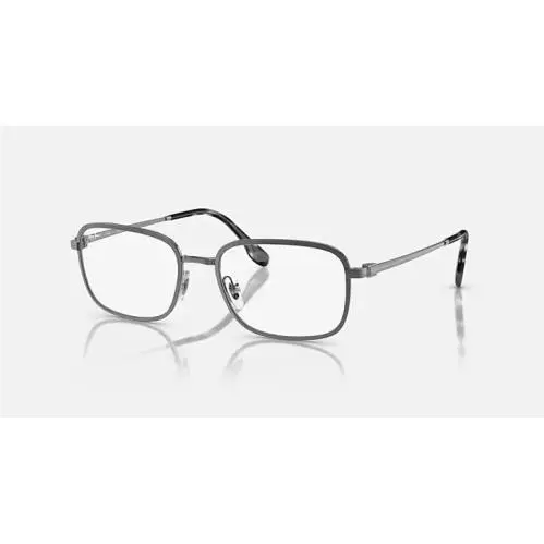 Ray Ban Rx6495 Women`s Square Eyeglasses Frames Gunmetal 52-19-145 w/ Case