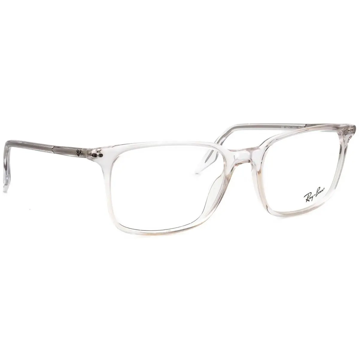 Ray-ban Eyeglasses RB 5421 2001 Polished Transparent Square Frame 55 18 145