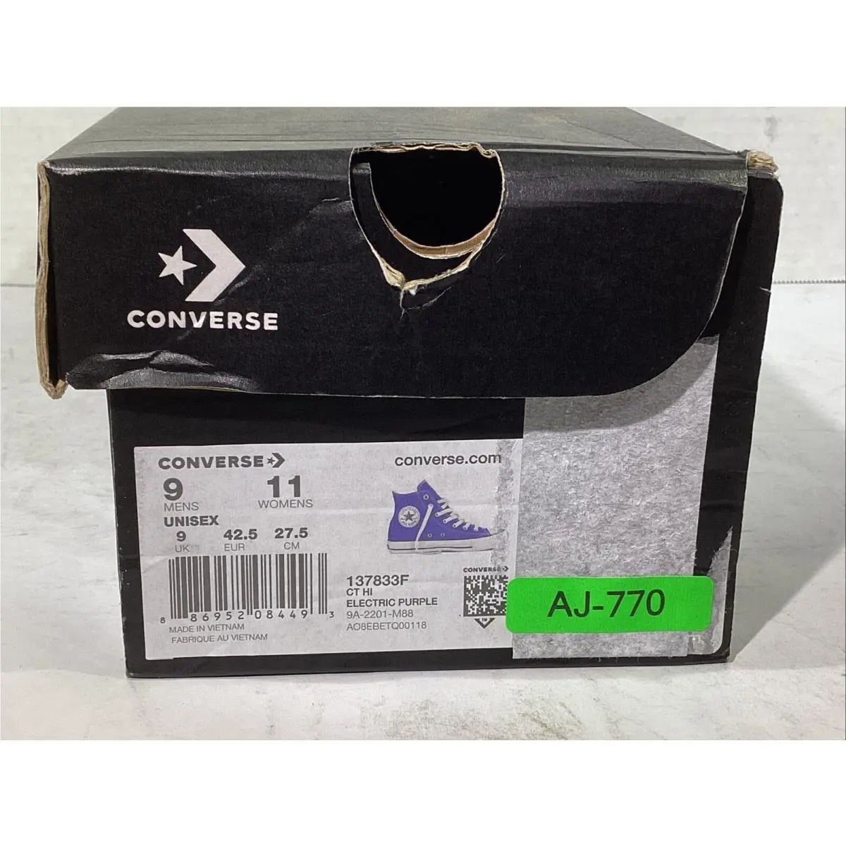 Converse shoes - Converse CT Hi - 137833F - Purple 7