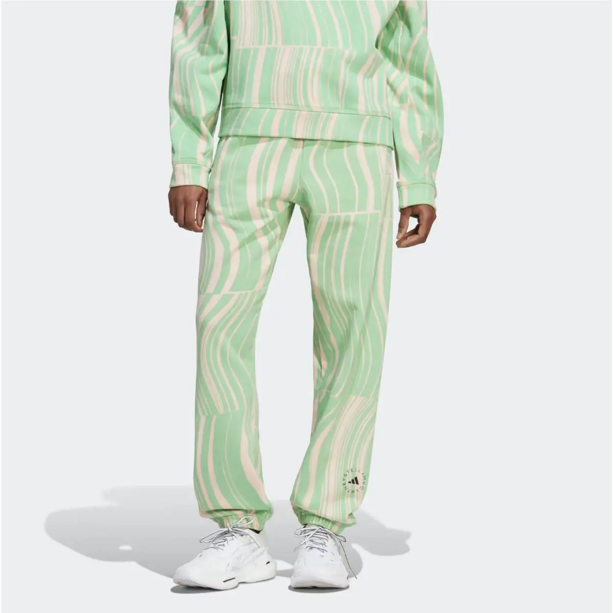 Adidas clothing - Screaming Green / Blush Pink 3