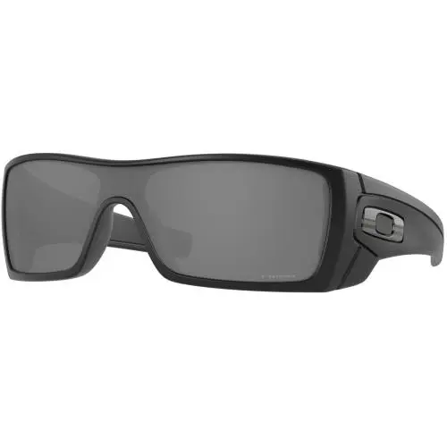 Oakley 0Oo9101 Batwolf Rectangle Sunglasses - Matte Black / Prizm Black - Si Matte Black/Prizm Black, lens__map: Grey