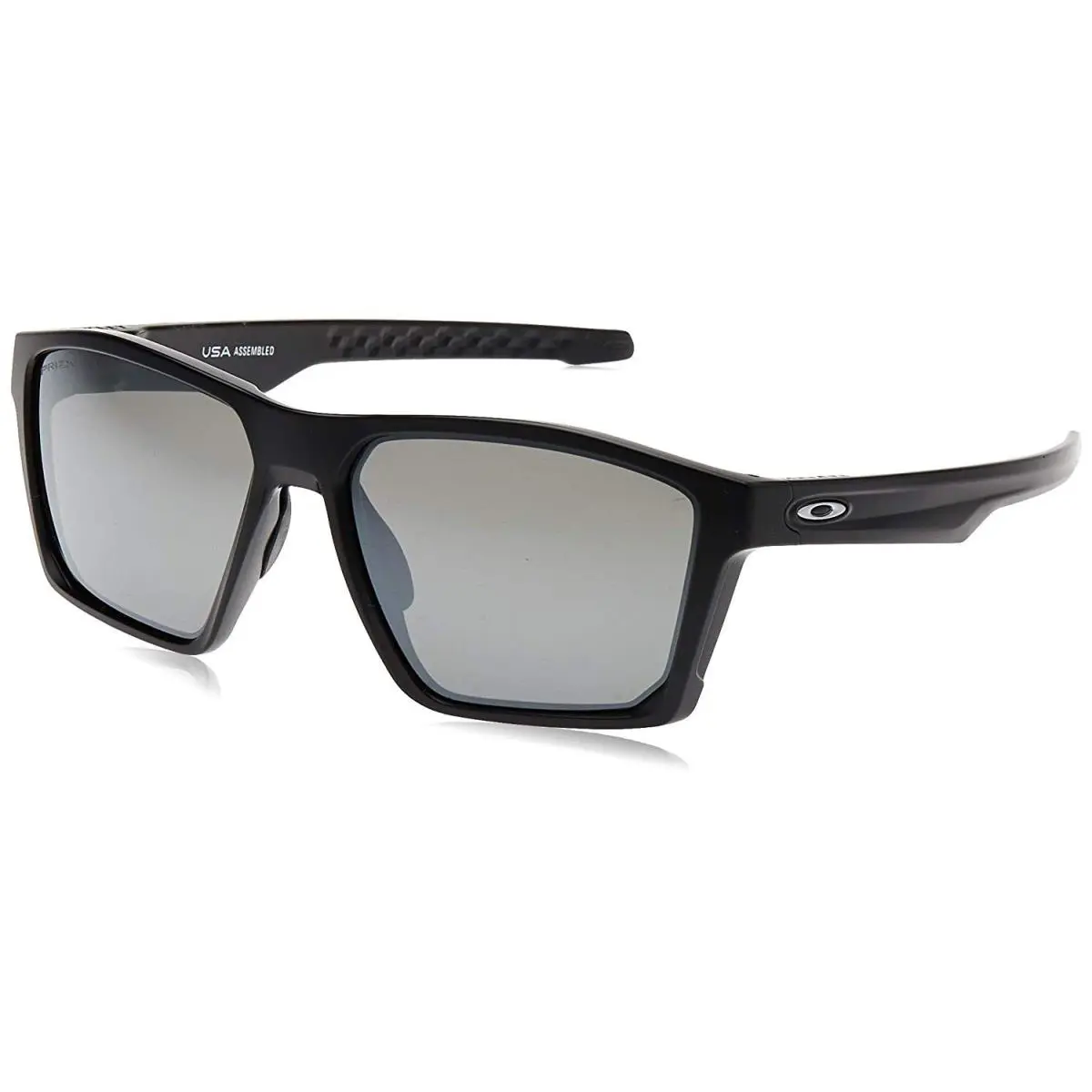 Oakley Mens Targetline Sunglasses - Matte Black w / Prizm Black - Matte Black/Black Iridium, lens__map: Black