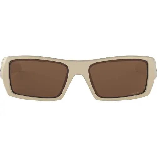 Oakley 0Oo9014 Gascan Rectangle Sunglasses - Desert Tan / Prizm Tungsten - Desert Tan/Prizm Tungsten, lens__map: Grey