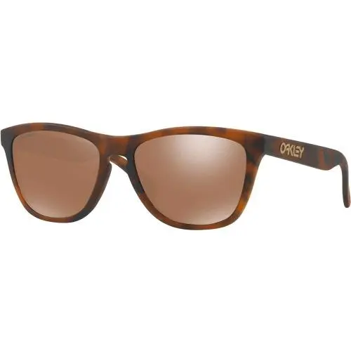Oakley Mens Frogskins Sunglasses - Matte Tortoise / Prizm Tungsten