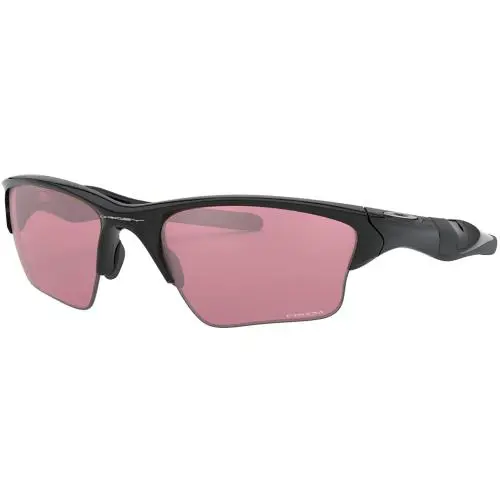 Oakley 0Oo9154 Half Jacket 2.0 Xl Irregular Sunglasses - Polished Black / Prizm - Polished Black/Prizm Dark Golf, lens__map: Pink