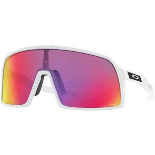 Oakley Mens Sutro S Sunglasses - Matte White / Prizm Road - Matte White/Prizm Road, lens__map: Multicolor