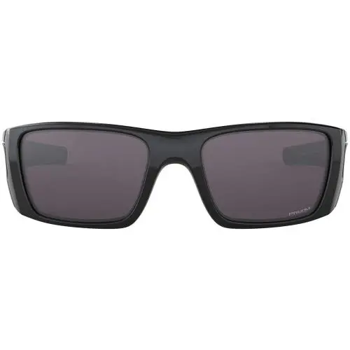 Oakley 0Oo9096 Fuel Cell Rectangle Sunglasses - Polished Black / Prizm Grey - Polished Black/Prizm Grey, lens__map: Grey