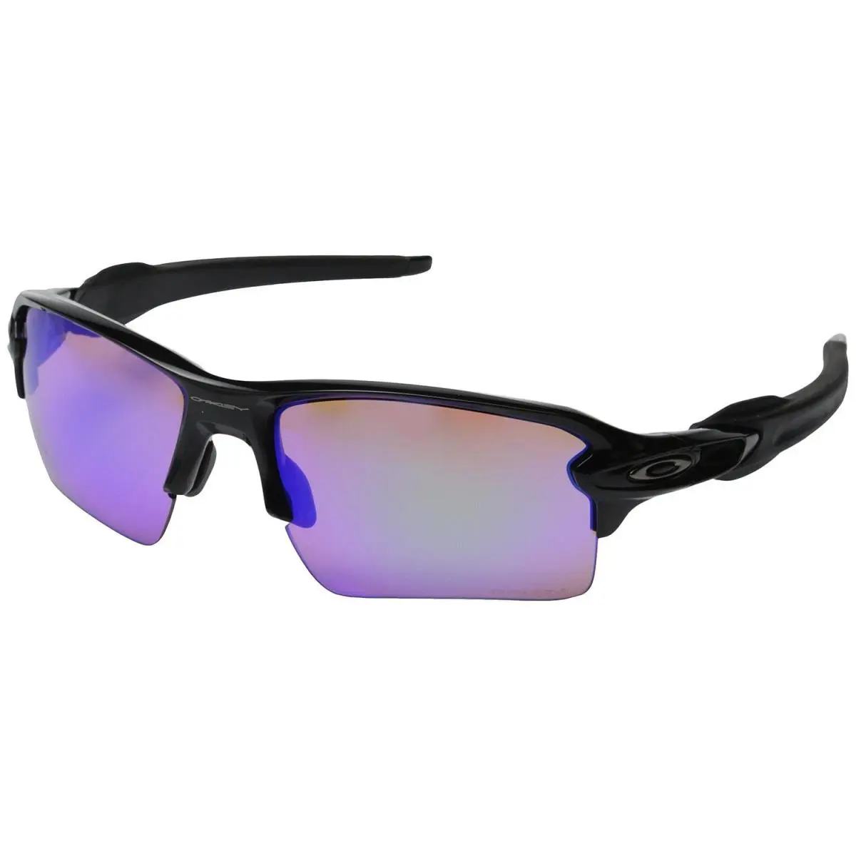 Oakley Flak Jacket 2.0 XL Sunglasses - Polished Black / Prizm Golf - Polished Black/Prizm Golf, lens__map: Purple