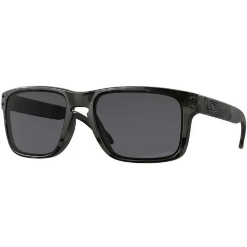 Oakley Mens Holbrook Sunglasses - Si Multicam Black / Grey Pol - Multi Camo Black/Grey Polarized, lens__map: Grey