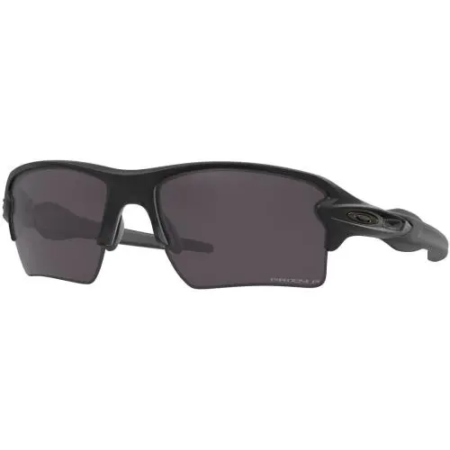 Oakley 0Oo9188 Flak 2.0 Xl Rectangle Sunglasses - Matte Black / Prizm Grey Polar - Matte Black/Prizm Black Polarized, lens__map: Grey