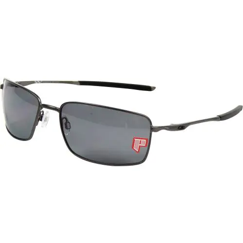 Oakley Unisex-adult Square Wire Sunglasses - Carbon w / Grey Polarized - Grey
