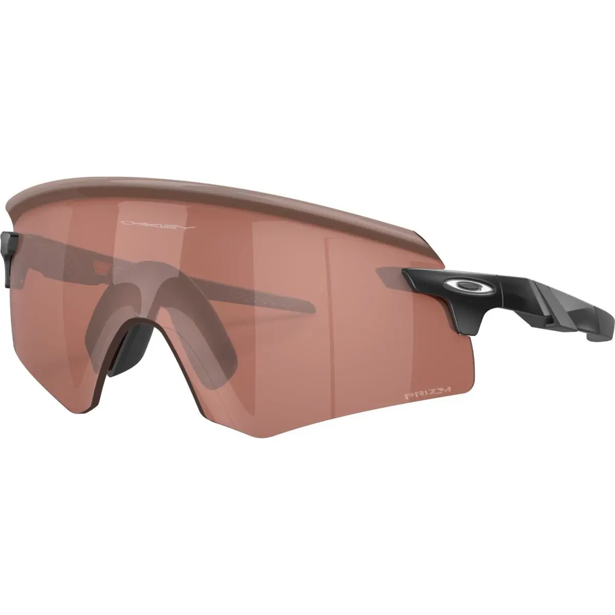 Oakley Mens Encoder Sunglasses - Matte Black - Matte Black/Prizm Dark Golf, lens__map: Red