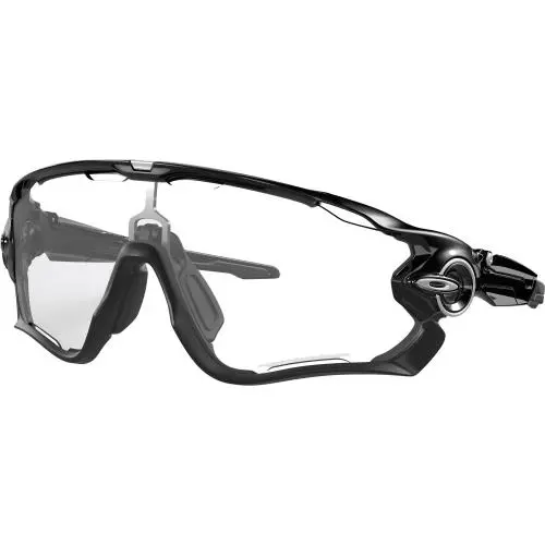 Oakley Mens Jawbreaker Sunglasses - Pol Black / Clear To Black Photo - Polished Black/Clear Black Iridium Photochromic, lens__map: Grey