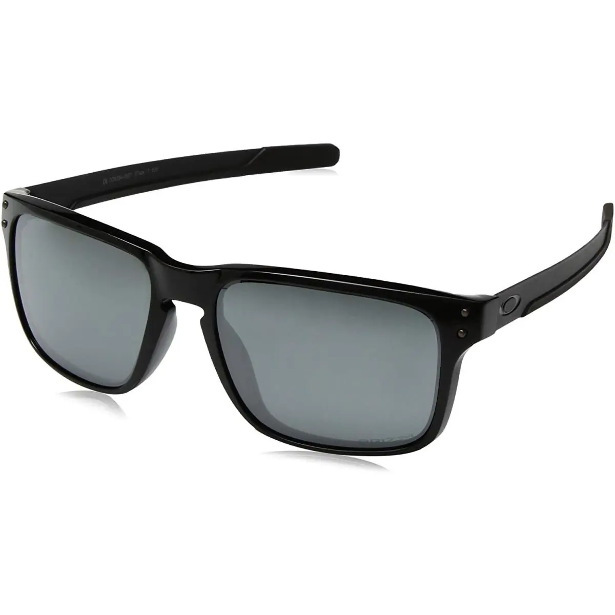 Oakley Mens Holbrook Sunglasses - Polished Black / Prizm Black Polarized - Polished Black/Prizm Black Polarized, lens__map: Black