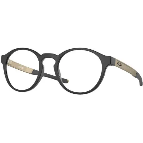 Oakley Mens Saddle Frames - Satin Black / G-15 Green - Satin Black on Taupe/Demo Lens, lens__map: Clear