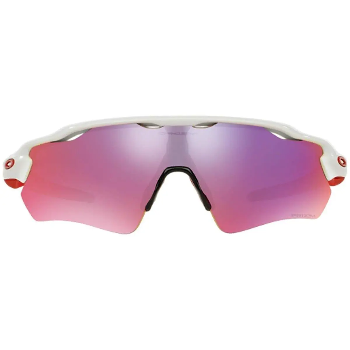 Oakley Mens Radar Ev Path Sunglasses - Pol White / Prizm Road - Polished White/Prizm Road, lens__map: Purple