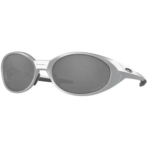 Oakley 0Oo9438 Eyejacket Redux Rectangle Sunglasses - Silver / Prizm Black - Silver/Prizm Black Polarized, lens__map: Black