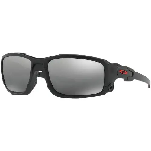 Oakley 0Oo9329 Si Ballistic Shocktube Round Sunglasses - Matte Black / Black - Si Matte Black/Black Iridium, lens__map: Grey