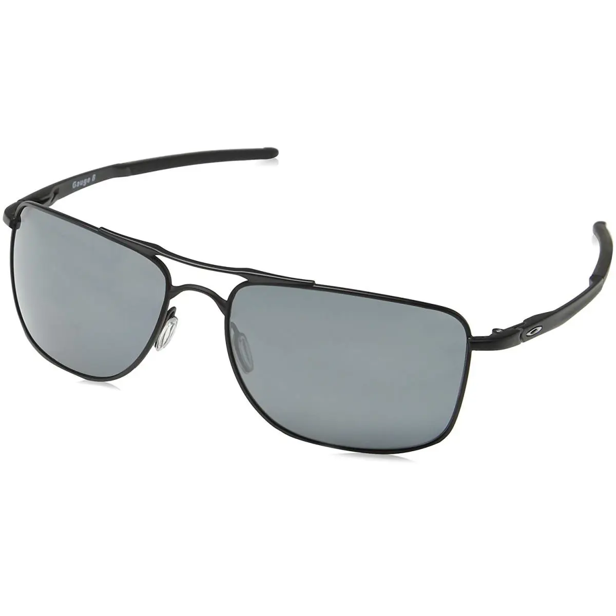 Oakley Mens Gauge 8 M Sunglasses - Matte Black / Prizm Black Polarized - Matte Black/Prizm Black Polarized, lens__map: Black