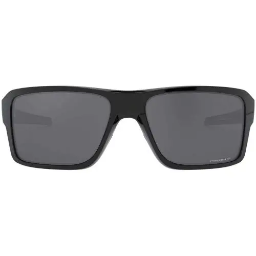 Oakley Double Edge Sunglasses - Pol Black / Prizm Black Pol - Polished Black/Prizm Black Polarized, lens__map: Black