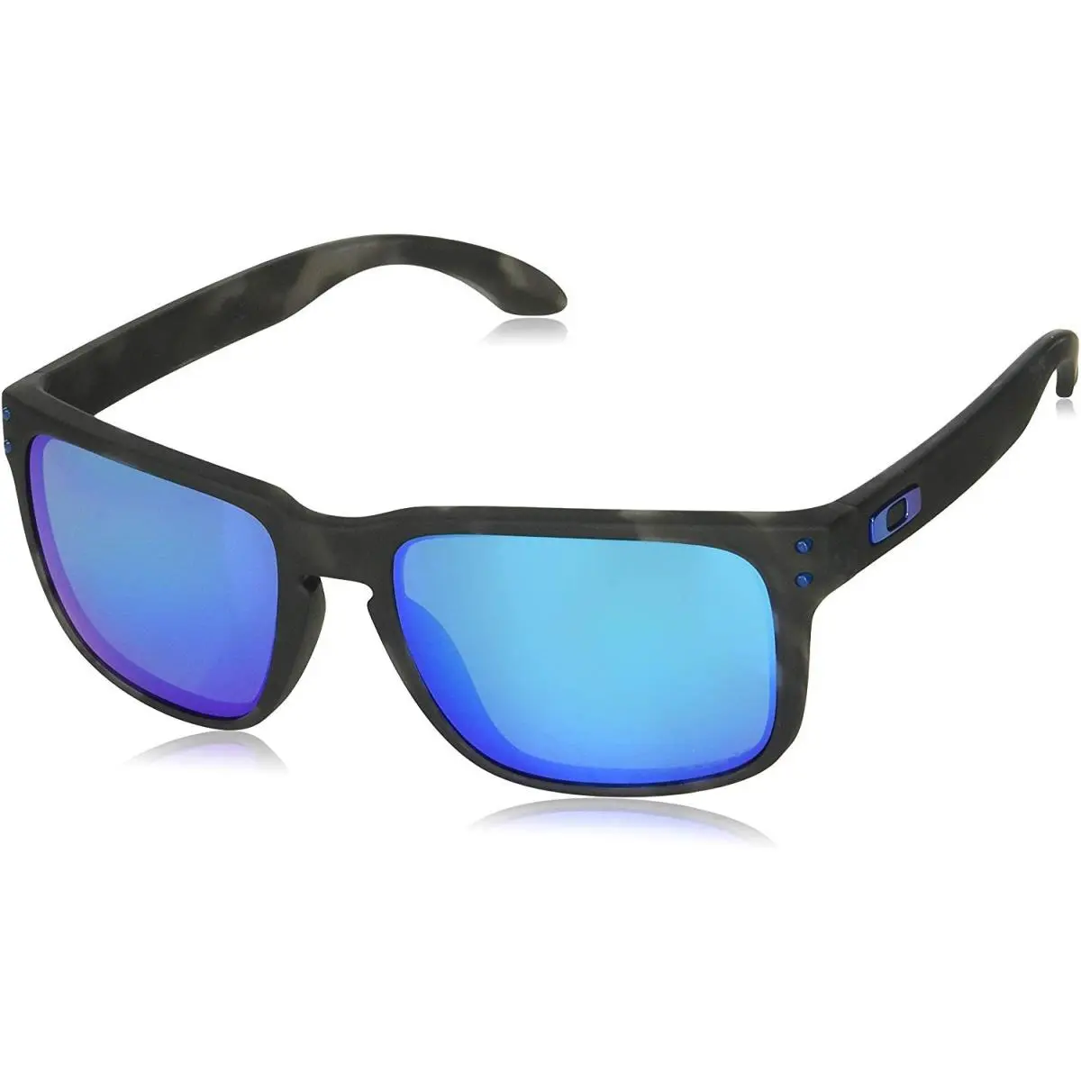 Oakley Mens Holbrook Sunglasses - Matte Black Tort w / Prizm Sapph Pol