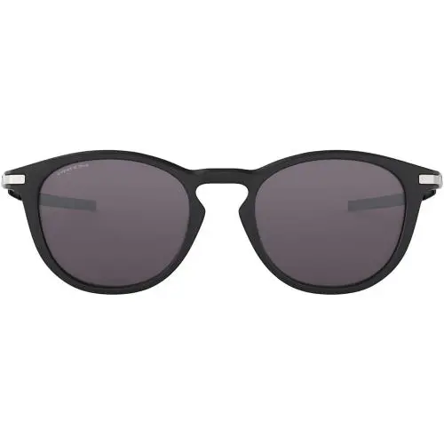 0Oo9439 Pitchman R Round Sunglasses - Satin Black / Prizm Grey by Oakley