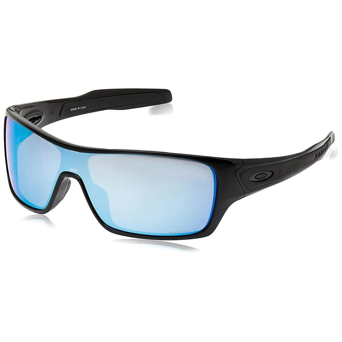 Oakley Turbine Sunglasses - Polished Black / Prizm Deep H2O Pol - Polished Black/Prizm Black Polarized, lens__map: Black