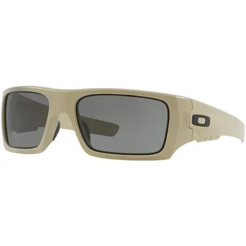 Oakley 0Oo9253 Det Cord Rectangle Sunglasses - Desert Tan / Grey - Si Desert Tan, lens__map: Grey