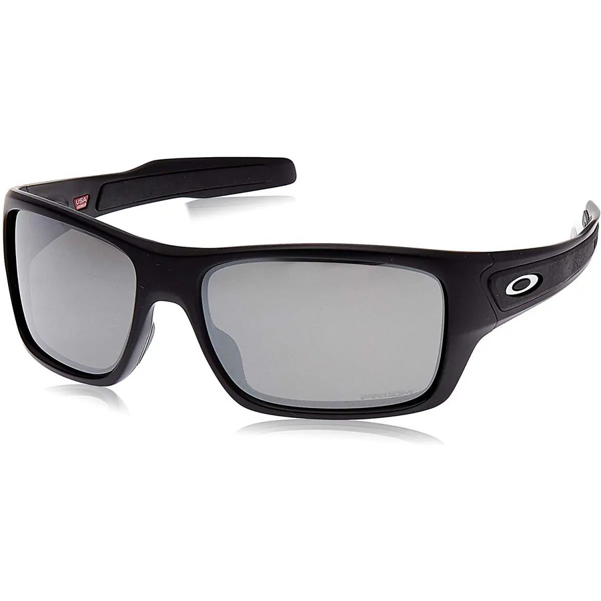 Oakley Mens Turbine Sunglasses - Turbine Mtt Blk w / Prizm Black - Black