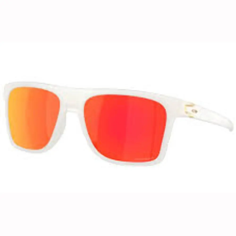 OO9100-2057 Leffingwell Sunglasses Matte Vapor Frame w/ Prizm Ruby Lenses by Oakley