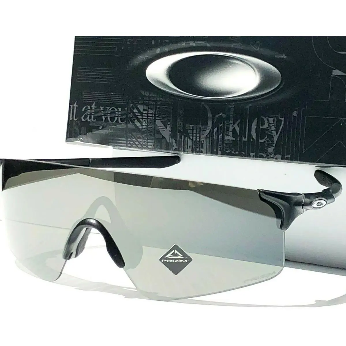 Evzero Blades Prizm Black Bike Golf Cycling Satin Sunglass 9454 01 by Oakley