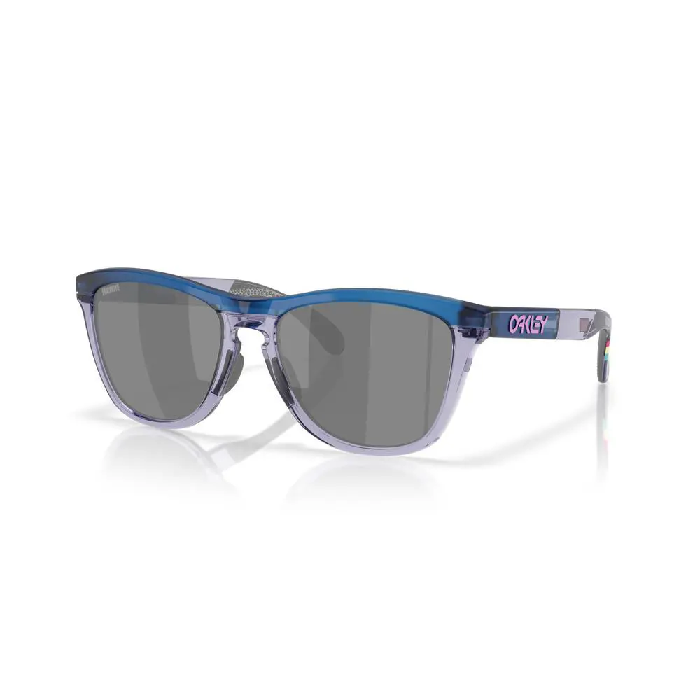 Oakley Frogskins Range Fortnite Collection Matte Trans Blue Prizm Black 9284-16 - Frame: Blue, Lens: Black