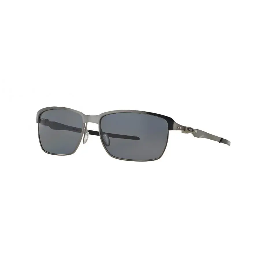 Tinfoil Polarized Sunglasses OO4083-05 Brushed Chrome Grey Lens by Oakley