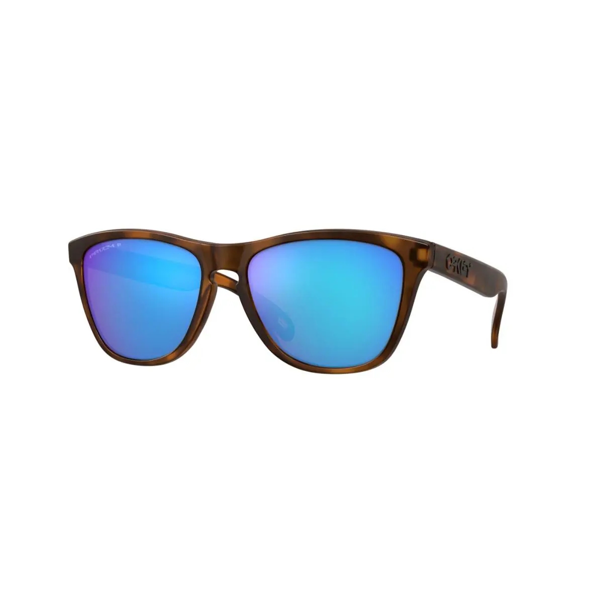 Frogskins OE Matte Brown Tortoise Prizm Sapphire Polarized OO9013-K2 by Oakley
