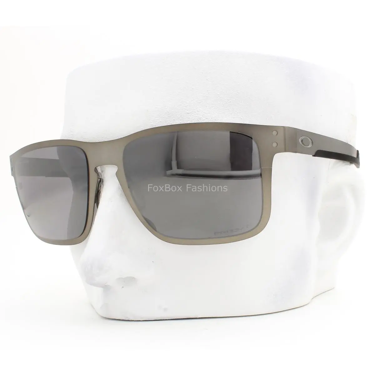 Oakley Holbrook Metal Sunglasses OO4123-0655 Matte Gunmetal Polarized with Pouch
